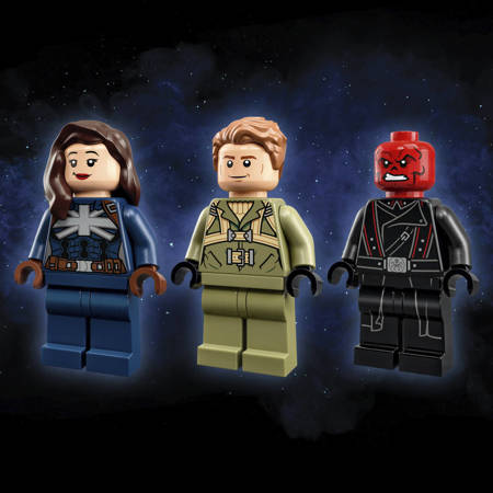Lego 76201 Marvel Kapitan Carter i Niszczyciel Hydry 