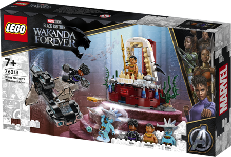 Lego 76213 Marvel Sala tronowa króla Namor