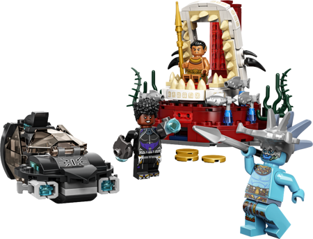 Lego 76213 Marvel Sala tronowa króla Namor