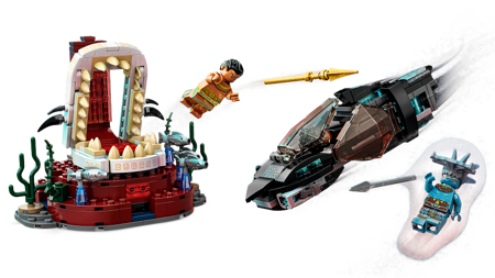 Lego 76213 Marvel Sala tronowa króla Namor