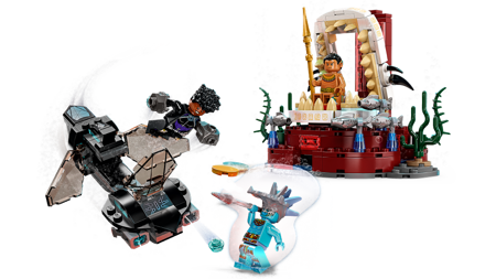 Lego 76213 Marvel Sala tronowa króla Namor