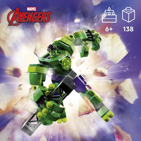 Lego 76241 Marvel Mechaniczna zbroja Hulka 