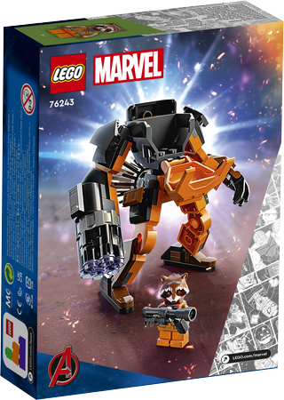 Lego 76243 Marvel Mechaniczna zbroja Rocketa