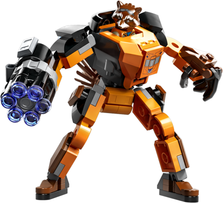 Lego 76243 Marvel Mechaniczna zbroja Rocketa