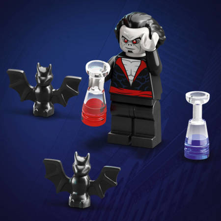 Lego 76244 Marvel Miles MOrales kontra Morbius 