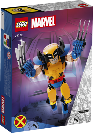 Lego 76257 Marvel Figurka Wolverine'a do zbudowania