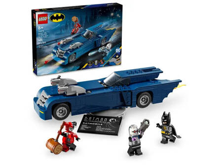 Lego 76274 Super Heroes Batman z batmobilem kontra Harley Quinn i Mr Freeze