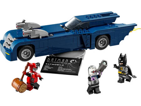 Lego 76274 Super Heroes Batman z batmobilem kontra Harley Quinn i Mr Freeze