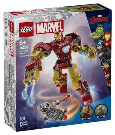 Lego 76307 Super Heroes Mech Iron Mana kontra Ultron 817804