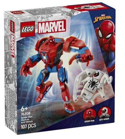 Lego 76308 Super Heroes Mech Spider-Mana kontra Anti-Venom 817811