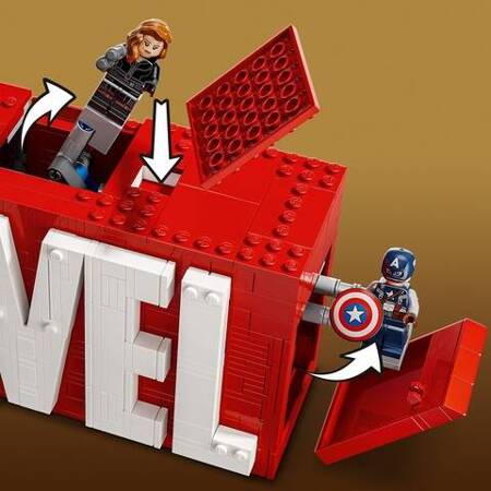 Lego 76313 Super Heroes Logo MARVEL z minifigurkami 817866