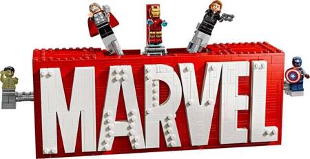 Lego 76313 Super Heroes Logo MARVEL z minifigurkami 817866