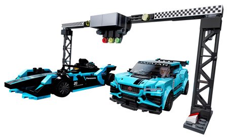 Lego 76898 speed champions formula e panasonic jaguar racing gen2 car i jaguar i-pace etrophy