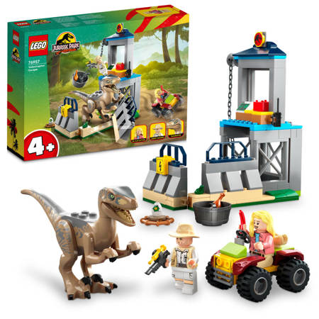 Lego 76957 Jurassic World Ucieczka welociraptora 