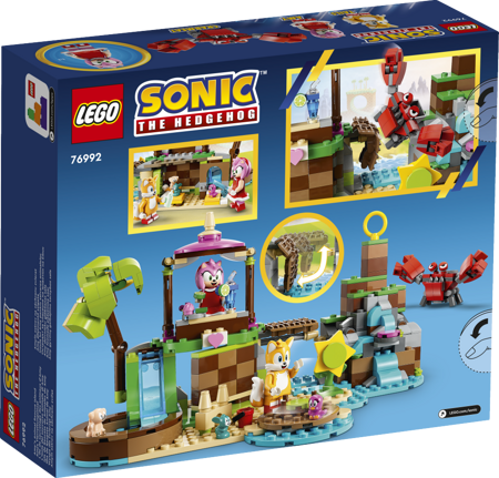 Lego 76992 Sonic Wyspa dla zwierząt Amy