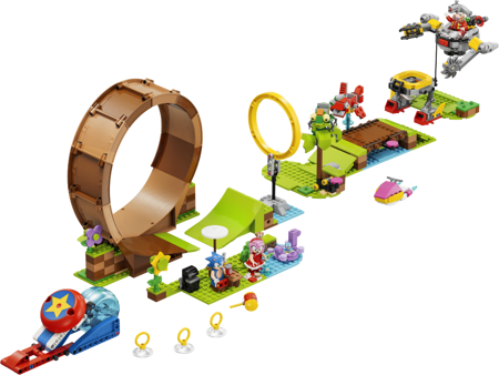 Lego 76994 Sonic Sonic wyzwanie z pętlą w Green Hill