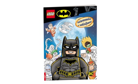 Lego Batman. Kolorowanka Z Naklejkami 336707