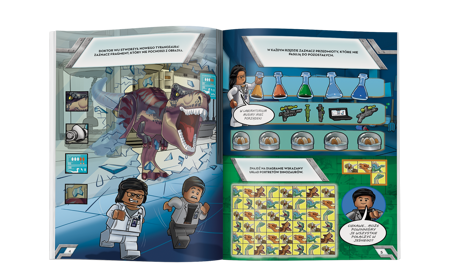 Lego Jurassic World. Sekrety Dinolaboratorium 336110