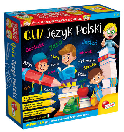 Lisciani I'm Genius Quiz Język Polski 054350