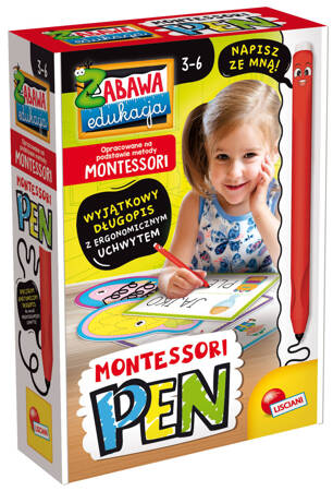 Lisciani Montessori Pen Długopis z tablicami 101313