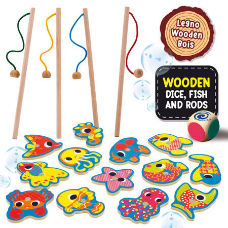 Lisciani Montessori Wood Baby Fish Fun 098354