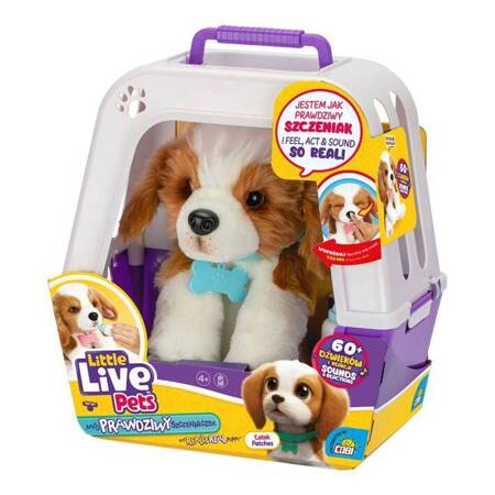 Little Live Pets 26548 Piesek z transporterem 500306