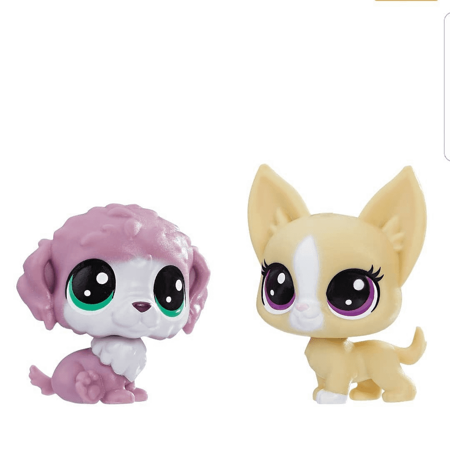 Littlest pet shop lps b9389 mini zwierzątka 2szt