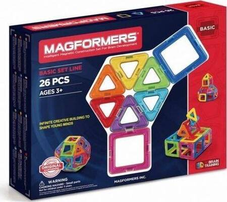 Magformers Klocki basic 26el 630877