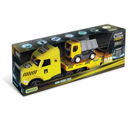 Magic truck technic laweta z wywrtotką wader 36420