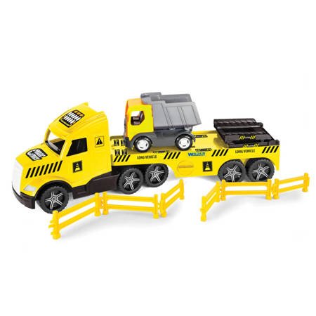 Magic truck technic laweta z wywrtotką wader 36420