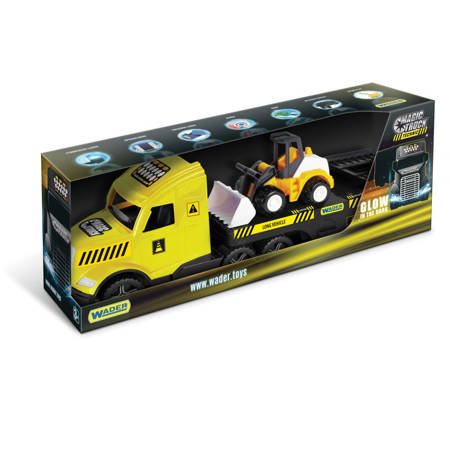 Magic truck technic laweta ze spychaczem wader 36430