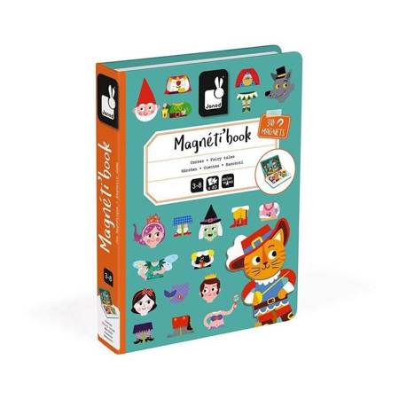 Magnetyczna układanka Świat baśni Magnetibook Janod 325886