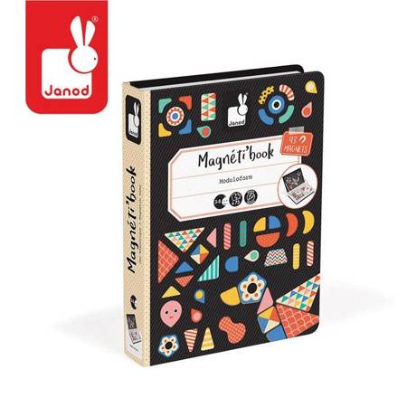 Magnetyczna układanka kształty magnetibook janod 327200