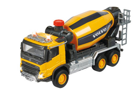 Majorette Grand Betoniarka Volvo 19 cm światło dźwięk 068229