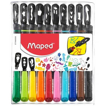 Maped Cienkopis Graph Mania 10szt w etui 494509