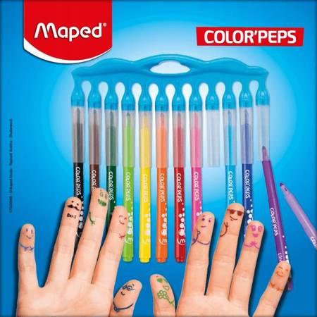 Maped Flamastry Colorpeps Long Life Innovation 12szt 450450