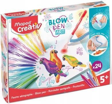 Maped Flamastry dmuchane Creativ Blowpen 24kol 467120