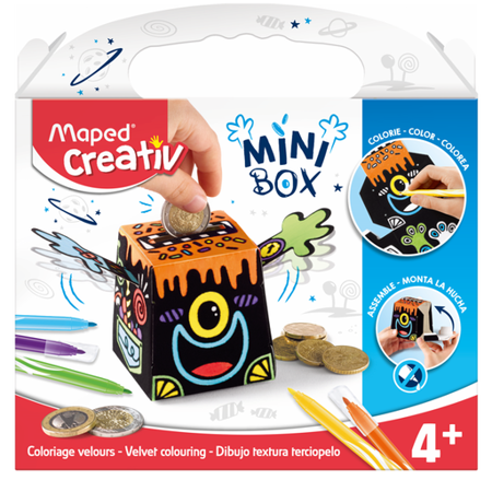 Maped Mini Box Creativ kolorowa skarbonka 070138