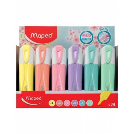 Maped Zakreślacz Fluo Peps Pastel pomarańczowy 425954