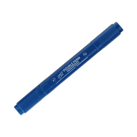 Marker permanentny dwustronny niebieski 492708 easy/10/