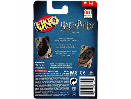 Mattel Gra FNC42 UNO Harry Potter 587579