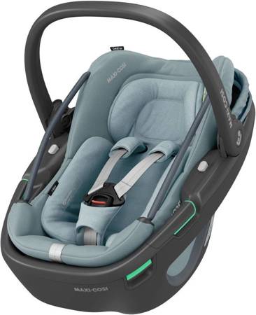 Maxi Cosi Coral 360 Essential Grey czarna skorupa fotelik samochodowy