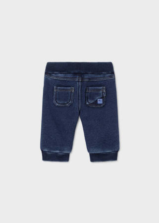 Mayoral Spodnie jeansowe z futerkiem rozm. 6-9 m 75 kolor 5 tejano