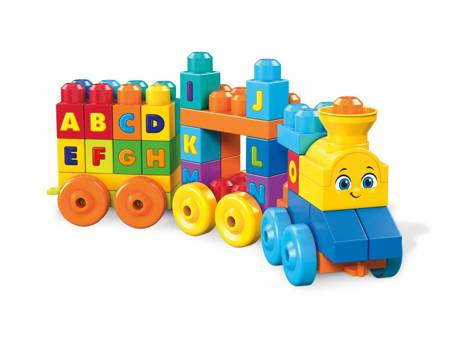 Mega Bloks FWK22 Pociąg ABC z dźwiękiem 675832