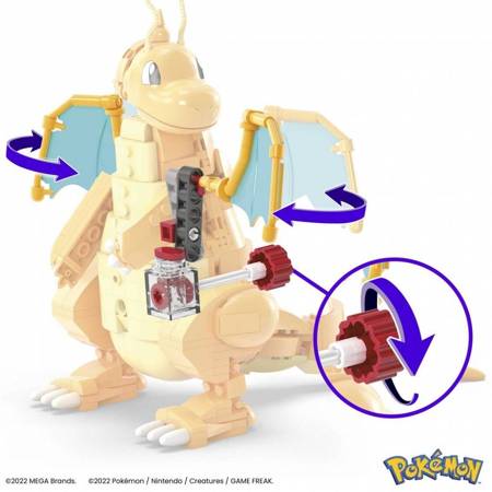 Mega Construx HDL84 Mega Pokemon Dragonite do zbudowania 107919