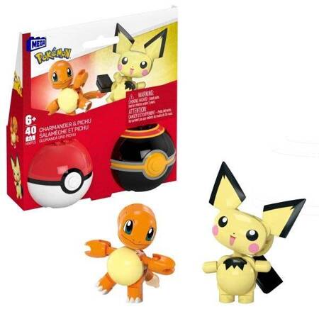 Mega Pokemon HXP11/HXP13 Poke ball Charmander & Pichu 235759