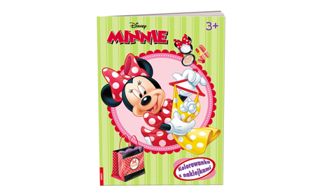 Minnie. Kolorowanka Z Naklejkami 335366