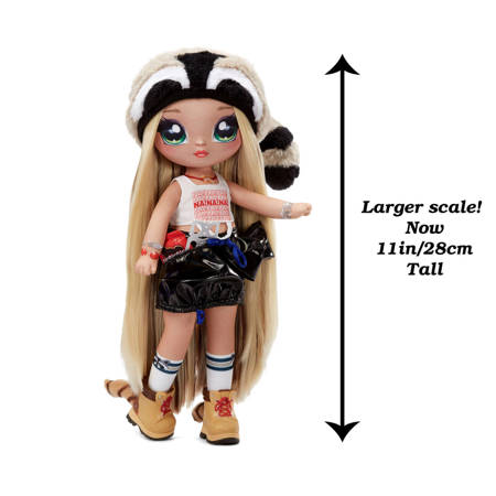 Na! Na! Na! Surprise Teens Doll  Gretchen Stripes Raccoon 575498