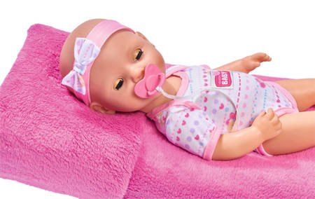 New born baby lalka funkcyjna dziewczynka 43cm 590055