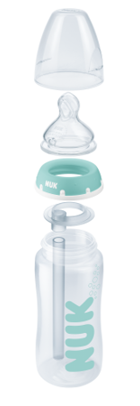 Nuk FC+ Butelka 300 ml Anti-Colic Professional ze wskaznikiem temperatury smoczek silikonowy 0-6 m-cy M 407430
